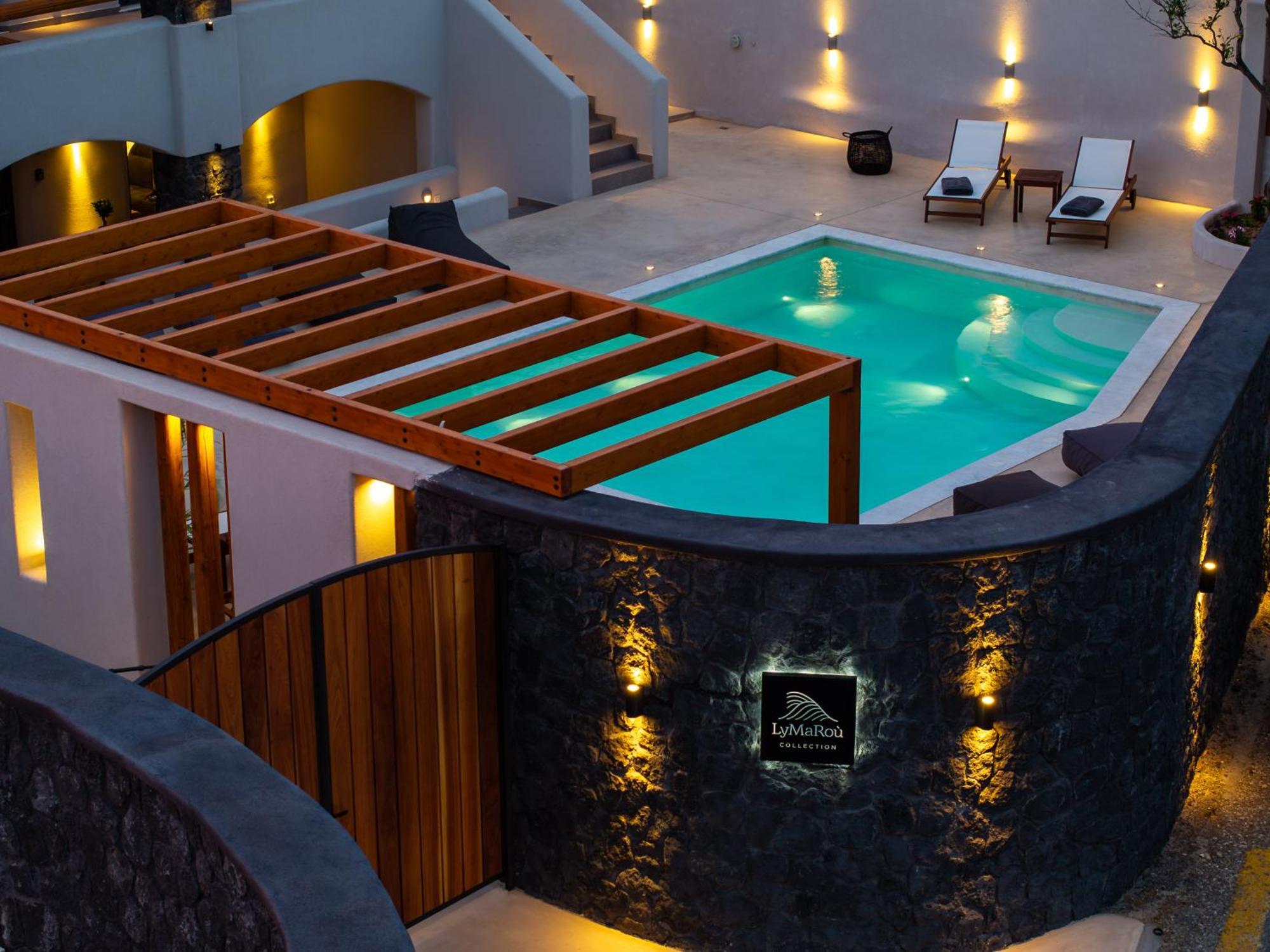 Lymarou Collection Apart otel Megalochori  Dış mekan fotoğraf